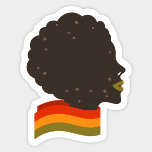 Black pride /Black history month Africa /BLACK PRIDE Sticker